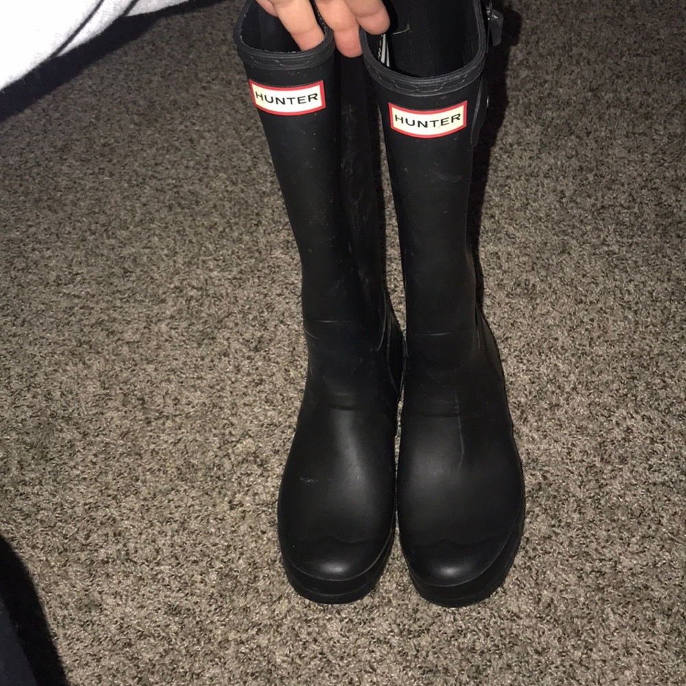 Hunter rain boots